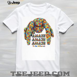 Amaze To Be Different Autism Awareness Puzzle Crab Graphic T Shirt Amaze To Be Different Autism Awareness Puzzle Crab Graphic T Shirt