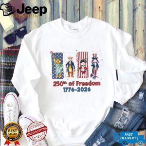 America 250th Anniversary Freedom 1776 2026 Winnie the Pooh & Friends T Shirt