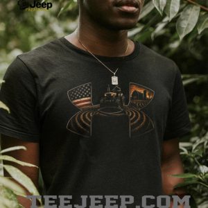 American Farmer Tractor Sunset Harvest Patriotic Farming T Shirt