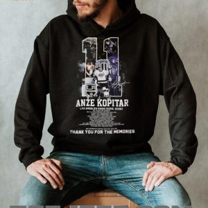 Anze Kopitar Los Angeles Kings Career Retirement Tribute 2006 2026 Vintage Hockey T Shirt
