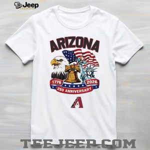Arizona D Backs 250th Anniversary USA Flag Baseball Jersey T Shirt Custom Name Arizona D Backs 250th Anniversary USA Flag Baseball Jersey T Shirt Custom Name