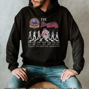 Atlanta Braves 60th Anniversary Abbey Road Signature Thank You For The Memories T Shirt Atlanta Braves 60th Anniversary Abbey Road Signature Thank You For The Memories T Shirt