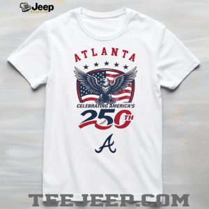 Atlanta Braves Celebrating America’s 250th Baseball Jersey T Shirt Custom Name Atlanta Braves Celebrating America’s 250th Baseball Jersey T Shirt Custom Name