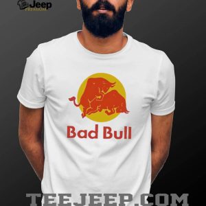 Bad Bull Funny Parody Red Bull Logo Mashup Graphic T Shirt Bad Bull Funny Parody Red Bull Logo Mashup Graphic T Shirt