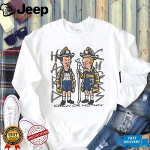 Beavis and Butt Head Firefighter Crew Or Nothin' Parody T Shirt
