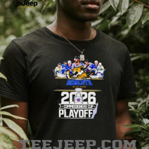 Blue Ridge Bobcats 2026 Commissioners Cup Playoff Hockey Champions Fans Vintage T Shirt
