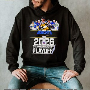Blue Ridge Bobcats 2026 Commissioners Cup Playoff Hockey Champions Fans Vintage T Shirt