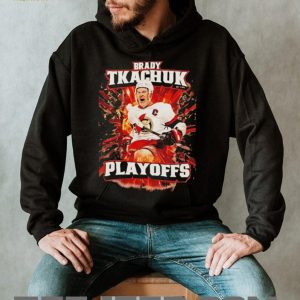 Brady Tkachuk Ottawa Senators Hockey Stanley Cup Playoffs 2026 Retro Fans Men T Shirt