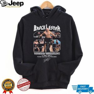 Brock Lesnar 26 Years of Wrestling 2000 2026 Thank You Memories Tribute T Shirt