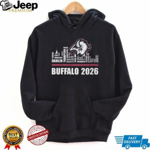 Buffalo Sabres 2026 Roster Skyline Player Names Hockey Fan T Shirt Buffalo Sabres 2026 Roster Skyline Player Names Hockey Fan T Shirt