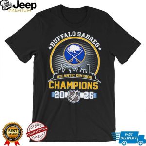 Buffalo Sabres Atlantic Division Champions 2026 T Shirt