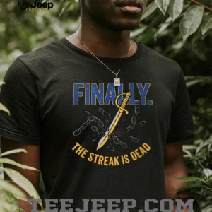 Buffalo Sabres Finally The Streak Is Dead Broken Chains T Shirt