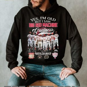 Cincinnati Reds Big Red Machine Greatness Back to Back Champions Signatures T Shirt Cincinnati Reds Big Red Machine Greatness Back to Back Champions Signatures T Shirt