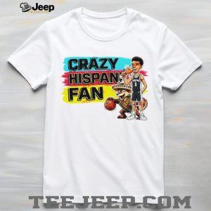 Crazy Hispanic Fan Victor Wembanyama Spurs Basketball Art T Shirt Crazy Hispanic Fan Victor Wembanyama Spurs Basketball Art T Shirt