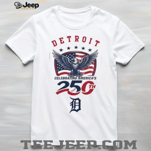 Detroit Tigers Celebrating America’s 250th Anniversary Custom Baseball Jersey T Shirt Detroit Tigers Celebrating America’s 250th Anniversary Custom Baseball Jersey T Shirt