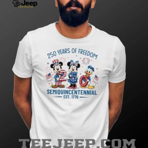 Disney Semiquincentennial Est 1776 Mickey & Donald 250 Years T Shirt