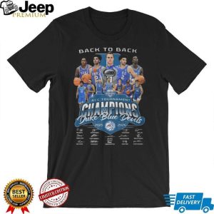 Duke Blue Devils Back To Back ACC Tournament Champions 2025 2026 Signatures T Shirt Duke Blue Devils Back To Back ACC Tournament Champions 2025 2026 Signatures T Shirt