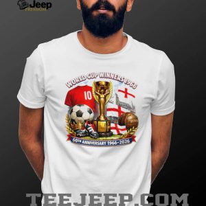England 60th Anniversary 1966 2026 World Cup Winners Commemorative T Shirt England 60th Anniversary 1966 2026 World Cup Winners Commemorative T Shirt