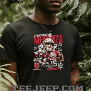 Fernando Mendoza Indiana Hoosiers Football Quarterback College Sports Fan Retro Athletic Apparel T Shirt