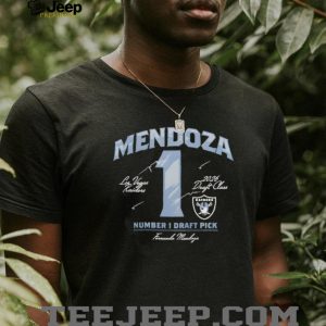 Fernando Mendoza Las Vegas Raiders 2026 Number 1 Draft Pick Football T Shirt