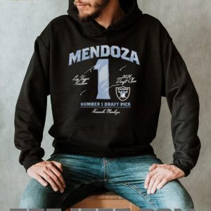 Fernando Mendoza Las Vegas Raiders 2026 Number 1 Draft Pick Football T Shirt