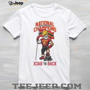 Ferris State Bulldogs Back to Back National Champions T Shirt