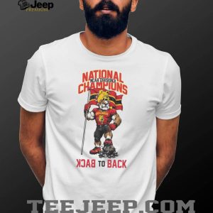 Ferris State Bulldogs Back to Back National Champions T Shirt