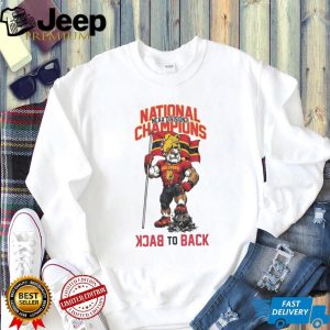 Ferris State Bulldogs Back to Back National Champions T Shirt