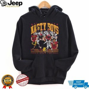 Ferris State Football Nasty Boys Bulldogs Graphic T Shirt