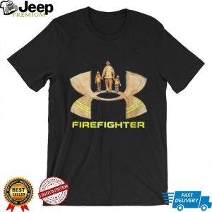 Firefighter Dad and Kids “Follow My Lead” Fire Rescue T Shirt Firefighter Dad and Kids “Follow My Lead” Fire Rescue T Shirt