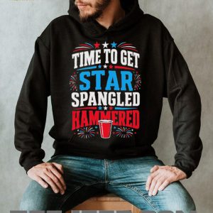 Fourth of July Time To Get Star Spangled Hammered Party Solo Cup Patriotic T Shirt Fourth of July Time To Get Star Spangled Hammered Party Solo Cup Patriotic T Shirt