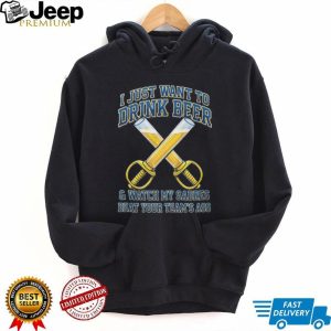 Funny Buffalo Sabres Beer Sabers Hockey Fan Trash Talk T Shirt