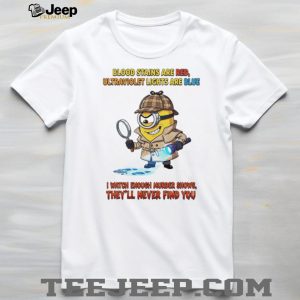 Funny Minion Detective Murder Shows Mystery Humor T Shirt Funny Minion Detective Murder Shows Mystery Humor T Shirt