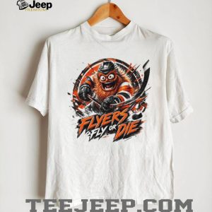 Gritty Flyers Fly Or Die Philadelphia Hockey Fan Vintage Distressed Men Women T Shirt