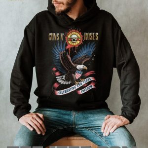 Guns N' Roses Rock Band Eagle Patriotic 250 Years Freedom T Shirt