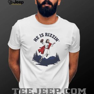 He Is Rizzin’ Funny Jesus Football Quarterback Religious Meme T Shirt He Is Rizzin’ Funny Jesus Football Quarterback Religious Meme T Shirt
