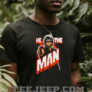 He The Man Baker Mayfield Tampa Bay Football Fans Vintage Style Men T Shirt