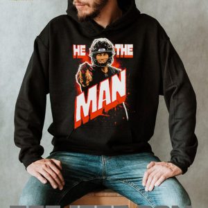 He The Man Baker Mayfield Tampa Bay Football Fans Vintage Style Men T Shirt