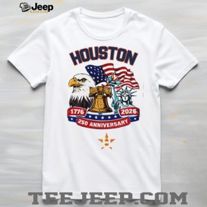 Houston Astros 250th Anniversary 1776 2026 Patriotic Baseball Jersey T Shirt Houston Astros 250th Anniversary 1776 2026 Patriotic Baseball Jersey T Shirt