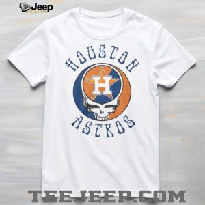 Houston Astros Steal Your Face Grateful Dead Mashup Baseball T Shirt Houston Astros Steal Your Face Grateful Dead Mashup Baseball T Shirt