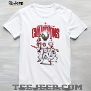 Houston Baseball Don Sanders Cup Champions Graphic T Shirt Houston Baseball Don Sanders Cup Champions Graphic T Shirt