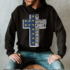 Indiana Pacers Basketball Religious Cross Phil 4.13 I Can Do All Things Through Christ T Shirt Indiana Pacers Basketball Religious Cross Phil 4.13 I Can Do All Things Through Christ T Shirt