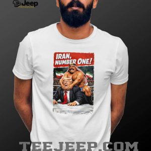 Iron Sheik vs Donald Trump “Iran Number One” Wrestling Mockup T Shirt Iron Sheik vs Donald Trump “Iran Number One” Wrestling Mockup T Shirt