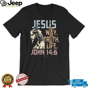 Jesus The Way Truth Life John 146 Vintage Scripture T Shirt Jesus The Way Truth Life John 146 Vintage Scripture T Shirt