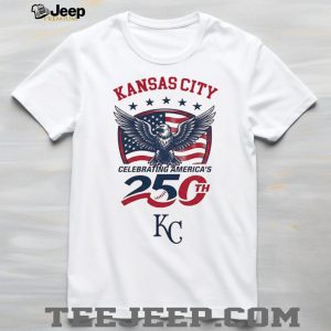 Kansas City Royals Celebrating America’s 250th Anniversary Custom Baseball Jersey T Shirt Kansas City Royals Celebrating America’s 250th Anniversary Custom Baseball Jersey T Shirt