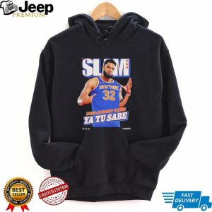 Karl Anthony Towns New York Knicks SLAM Ya Tu Sabe Basketball Graphic T Shirt Karl Anthony Towns New York Knicks SLAM Ya Tu Sabe Basketball Graphic T Shirt