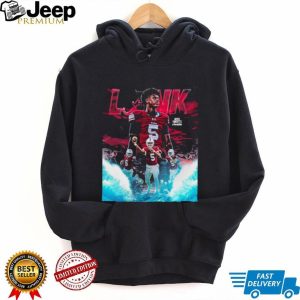 LANK Jalen Milroe Alabama Crimson Tide Football Stars Retro T Shirt