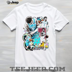 LaMelo Ball Charlotte Hornets Number 1 Artistic Basketball Graphic T Shirt LaMelo Ball Charlotte Hornets Number 1 Artistic Basketball Graphic T Shirt
