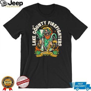 Lake County Firefighters Local 3990 St. Patrick's Day Irish T Shirt