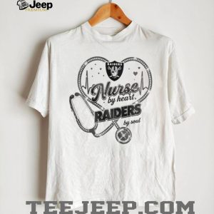 Las Vegas Raiders Nurse T Shirt Raiders by Soul Nursing Stethoscope Fan T Shirt Las Vegas Raiders Nurse T Shirt Raiders by Soul Nursing Stethoscope Fan T Shirt